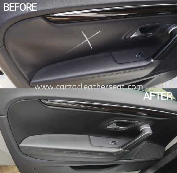 VOLKSWAGEN PASSAT DOOR PANEL WRAPPING REPLACE LEATHER 