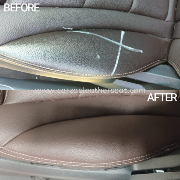 MERCEDES GLC 200 SEAT REPLACE LEATHER 