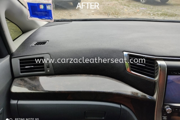 TOYOTA ALPHARD DASHBOARD COVER REPLACE 