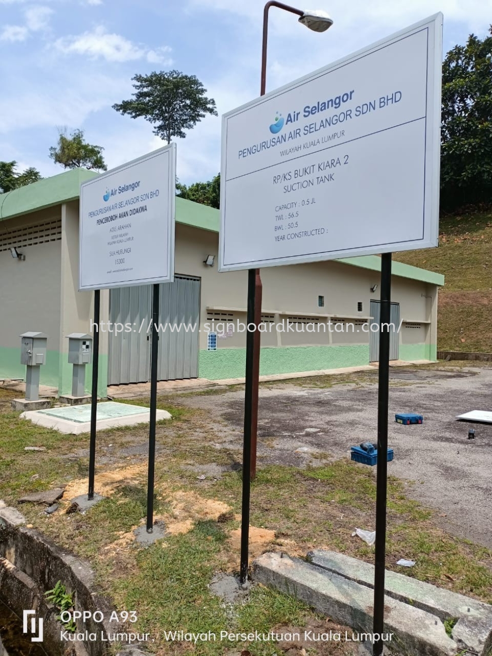 AIR SELANGOR ACP STAND SIGNAGE AT SELANGOR