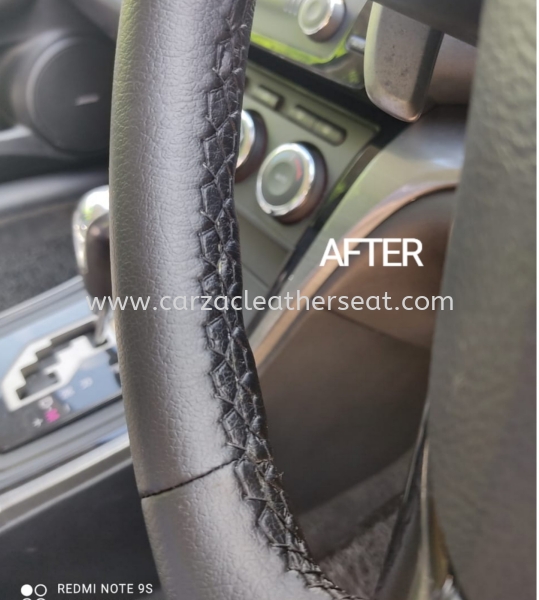 MAZDA 6 STEERING WHEEL REPLACE LEATHER 