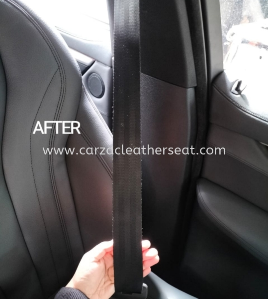 BMW X6 SEAT BELT REPLACE TO BLACK COLOUR 