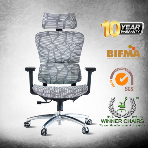 WN 1573A-3D WOVEN FULL MESH ERGONOMIC OFFICE CHAIR. (10 Years Warranty)