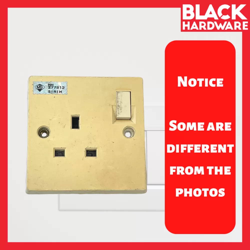 PROMOTION SWITCH SOCKET SIRIM 3 PIN