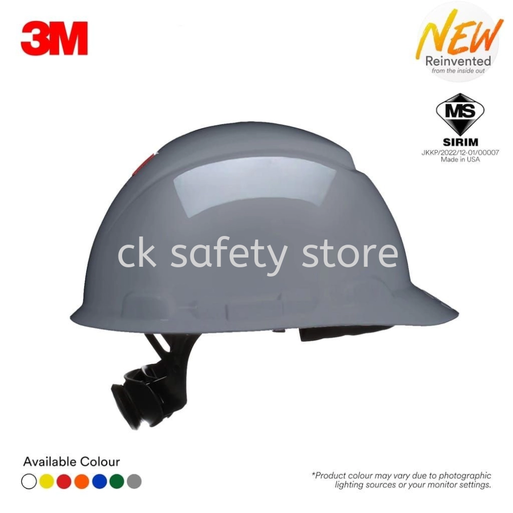 3M H-700SFR-UV SIRIM - Series Ratchet Safety Helmet