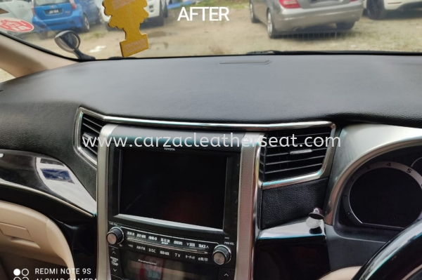 TOYOTA VELLFIRE DASHBOARD COVER REPLACE 