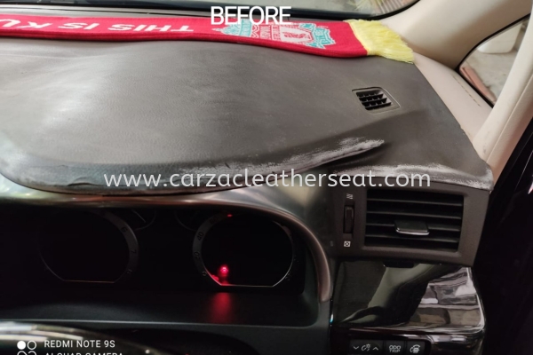 TOYOTA VELLFIRE DASHBOARD COVER REPLACE 