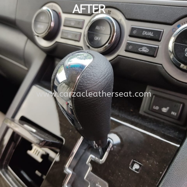 MAZDA 8 GEAR KNOB REPLACE LEATHER 