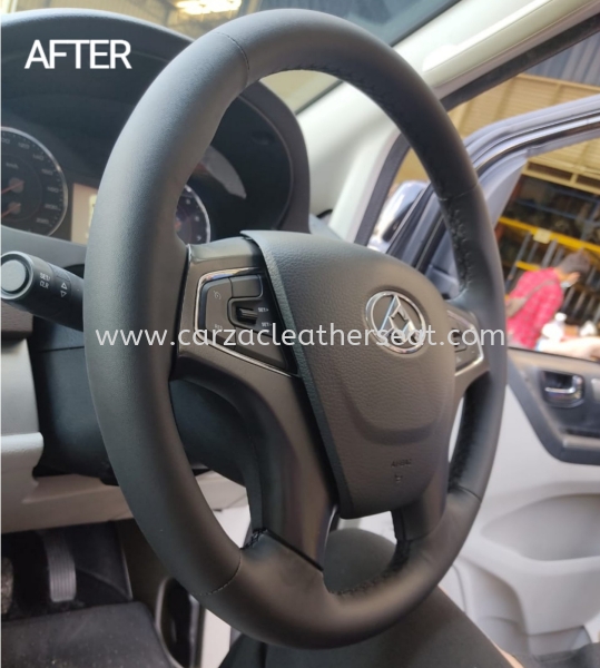 WESTSTAR MAXUS STEERING WHEEL REPLACE LEATHER 