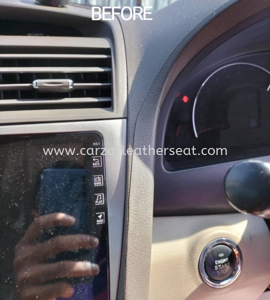 TOYOTA CAMRY DASHBOARD COVER REPLACE 