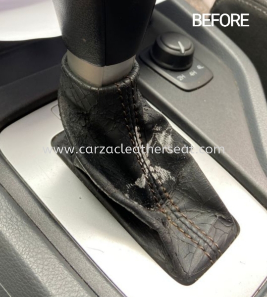 FORD RANGER GEAR KNOB COVER REPLACE LEATHER 