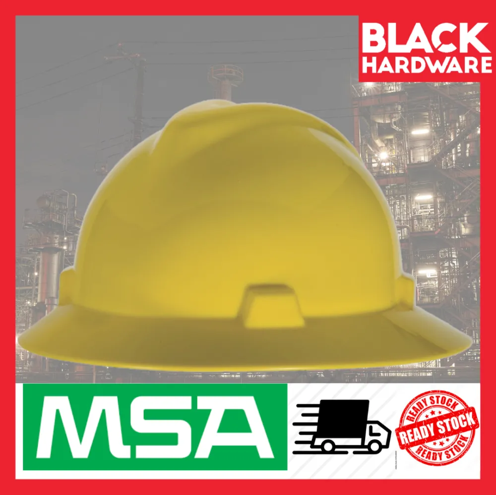 MSA FULL BRIM HELMET