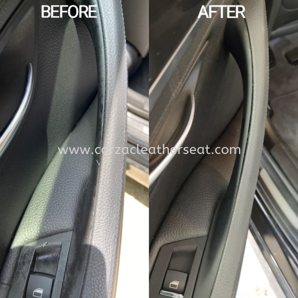 BMW 520d DOOR PANEL HANDLE REPLACE 