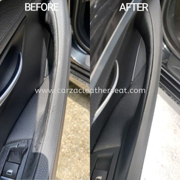 BMW 520d DOOR PANEL HANDLE REPLACE 