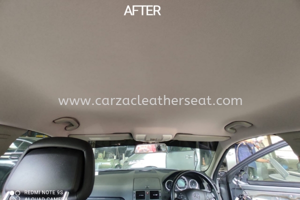 MERCEDES C250 ROOFLINER/HEADLINER COVER REPLACE 