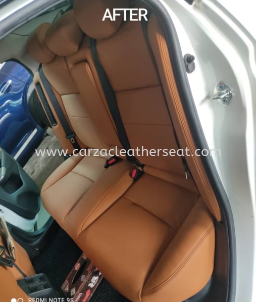 HONDA CITY SEAT REPLACE LEATHER & DOOR PANEL WRAPPING