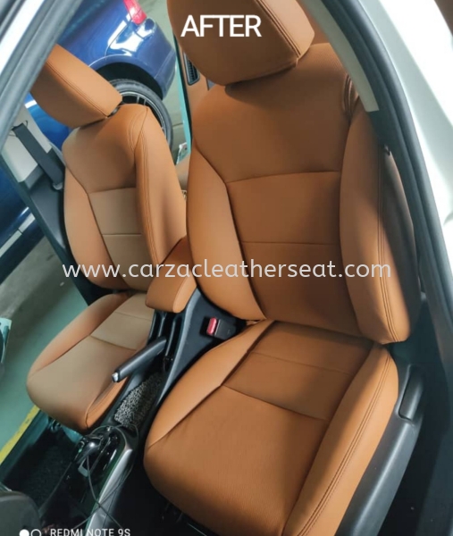 HONDA CITY SEAT REPLACE LEATHER & DOOR PANEL WRAPPING