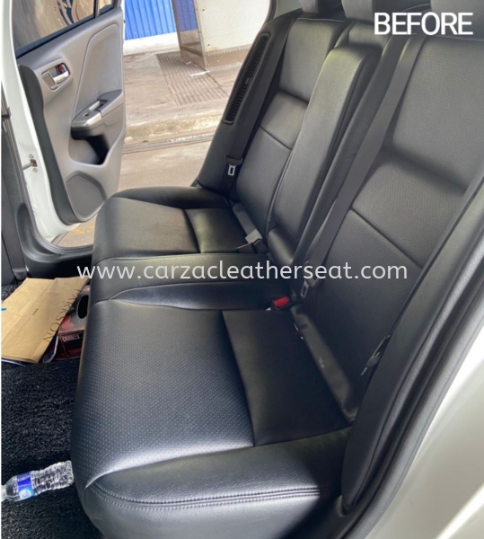 HONDA CITY SEAT REPLACE LEATHER & DOOR PANEL WRAPPING
