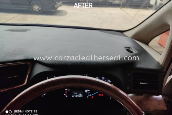 TOYOTA ALPHARD DASHBOARD COVER REPLACE 