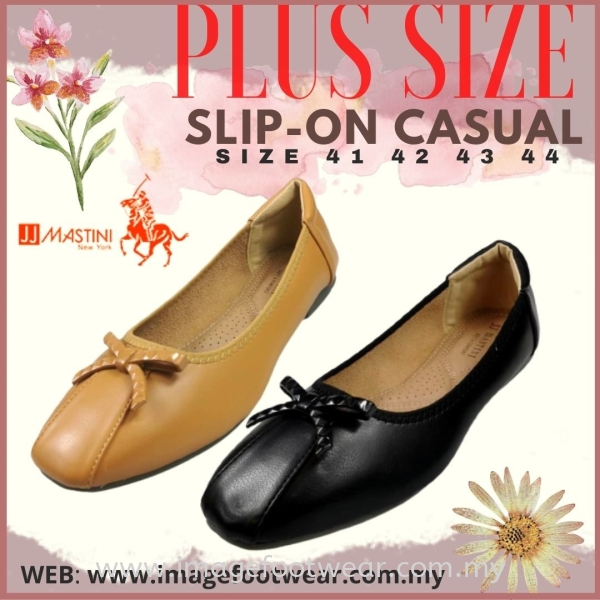 PlusSize Women Flat Shoes- PS-218-8 BLACK Colour Plus Size Shoes Malaysia, Selangor, Kuala Lumpur (KL) Retailer IMAGE FOOTWEAR COLLECTION SDN BHD sdr.com.ec