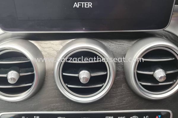 MERCEDES C250 AIRCOND DASHBOARD COVER SPRAY & REPAIR 