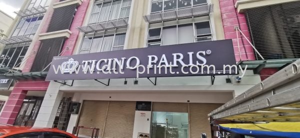 Ticino Paris Setia Alam - 3D Box Up Lettering Led Frontlit