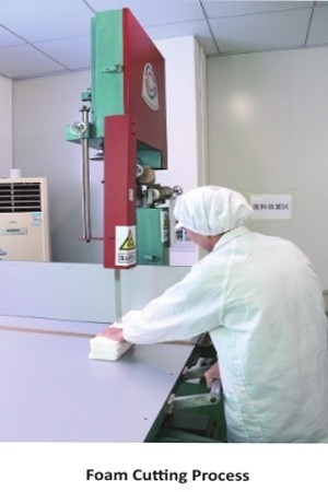 Cleanroom Polyester Swabs PS758