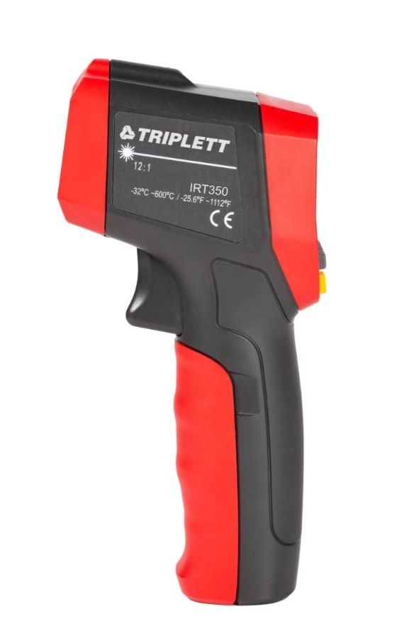 TRIPLETT MODEL IRT350 12:1 IR THERMOMETER WITH CIRCULAR LASER - (IRT350)