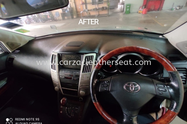 TOYOTA HARRIER DASHBOARD COVER REPLACE 