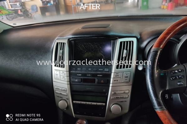 TOYOTA HARRIER DASHBOARD COVER REPLACE 