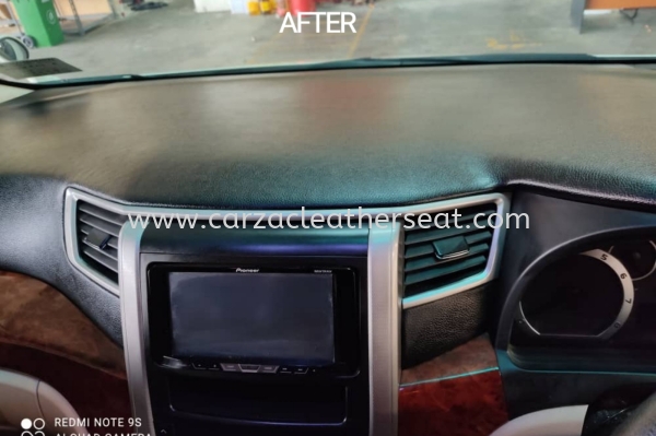 TOYOTA ALPHARD DASHBOARD COVER REPLACE