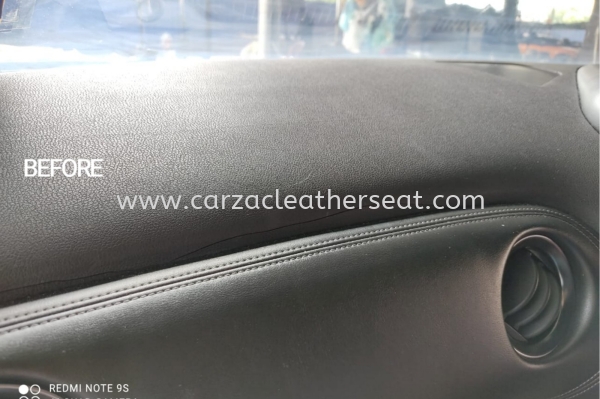 NISSAN GT-R DASHBOARD REPLACE ALCANTARA 