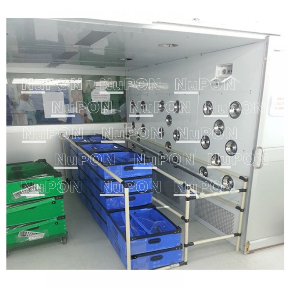 Cleanroom Air Showers And Air Shower Tunnels