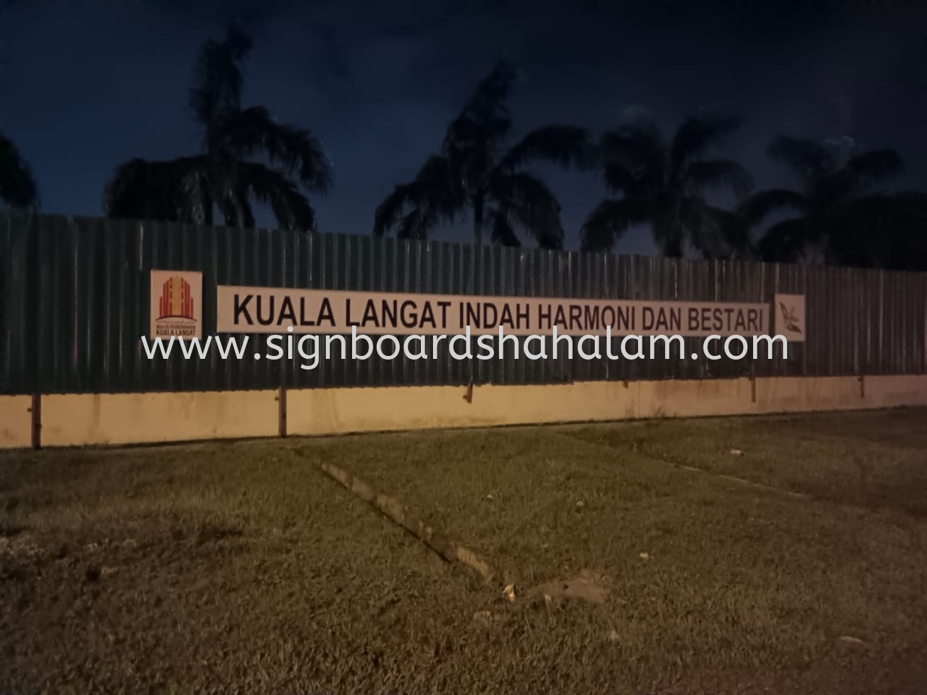 SQA Builders Klang - Signboard Normal ( Not Light)