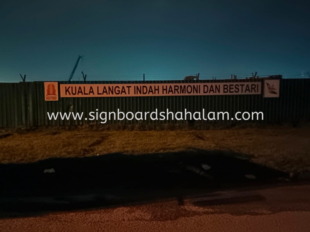 SQA Builders Klang - Signboard Normal ( Not Light)