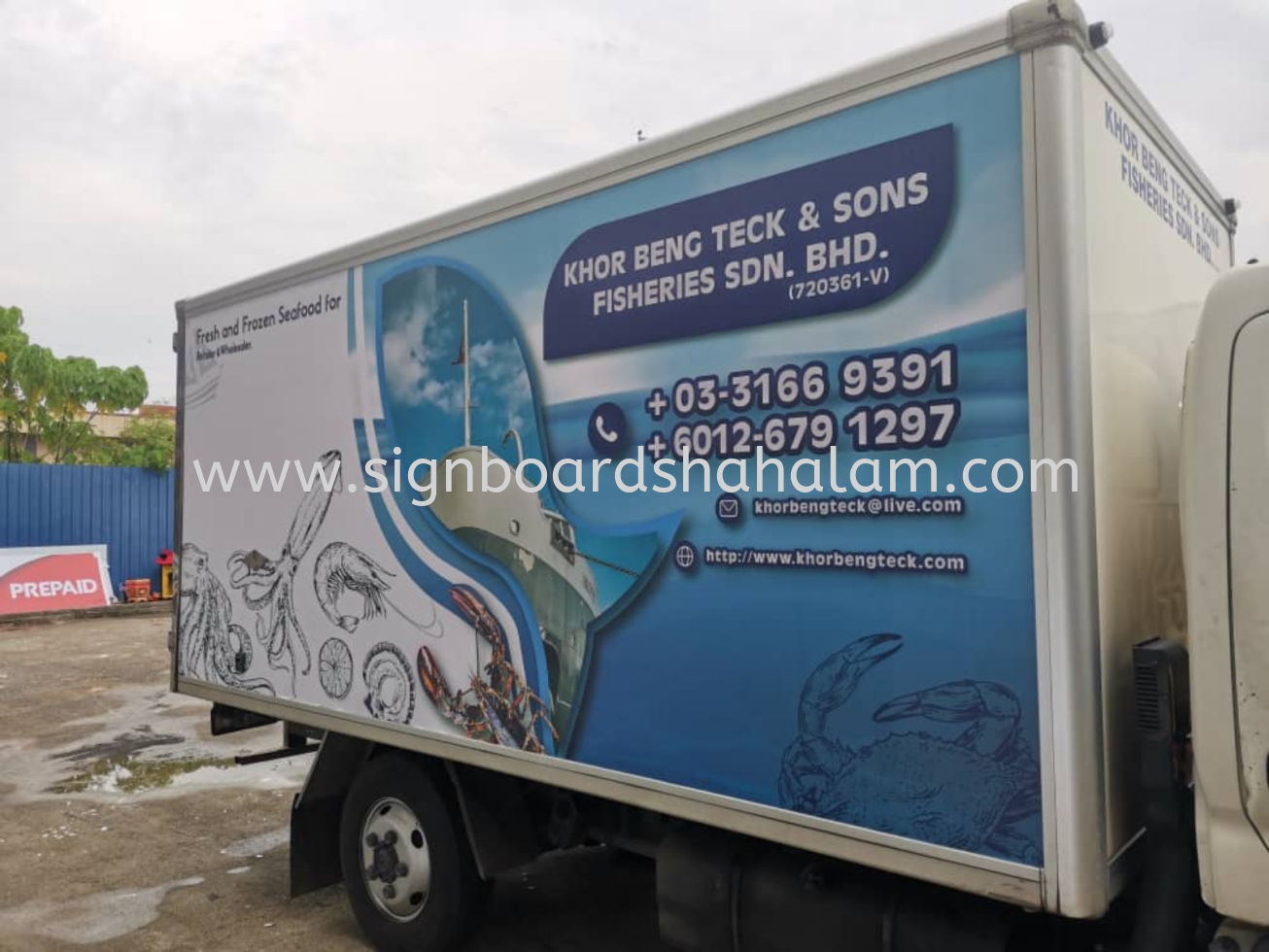 Khor Beng Teck Klang - Truck Lorry Sticker 