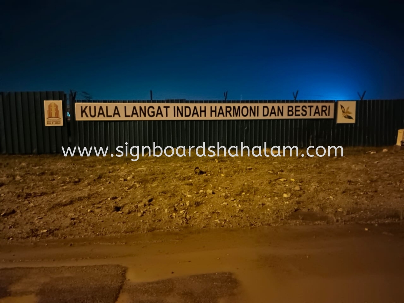 SQA Builders Klang - Signboard Normal ( Not Light)