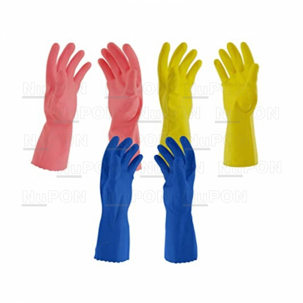 Cotton Flock Household Gloves