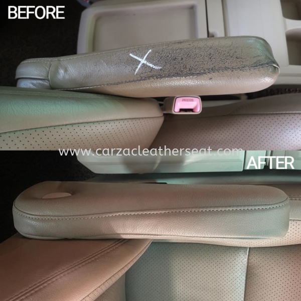 TOYOTA ALPHARD ARM REST REPLACE LEATHER 