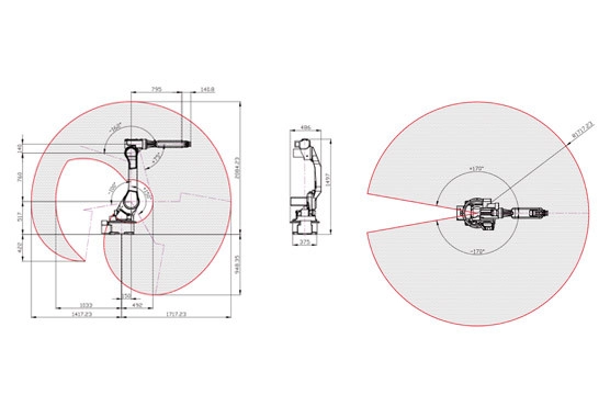 Robot Work Envelope