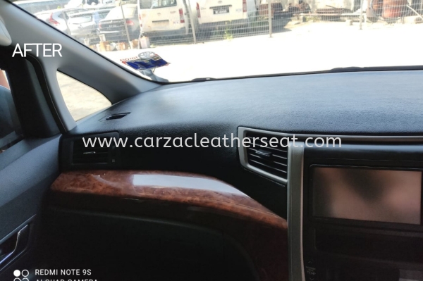 TOYOTA VELLFIRE DASHBOARD COVER REPLACE 