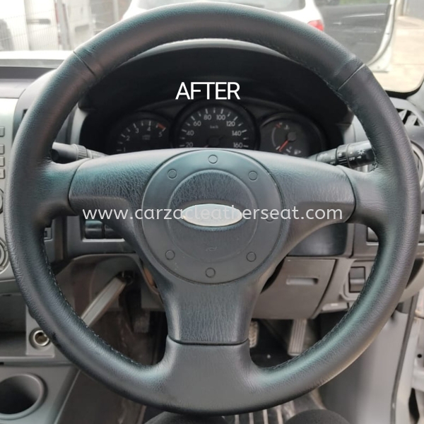 FORD RANGER STEERING WHEEL REPLACE LEATHER 