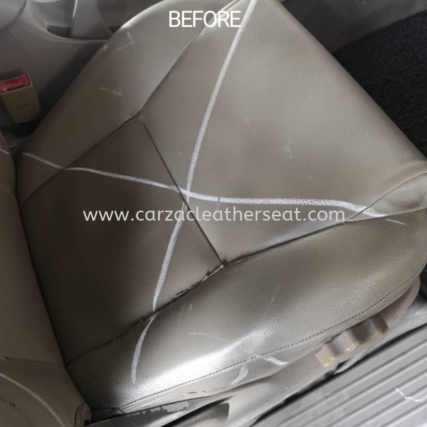 TOYOTA FORTUNER SEAT REPLACE LEATHER 