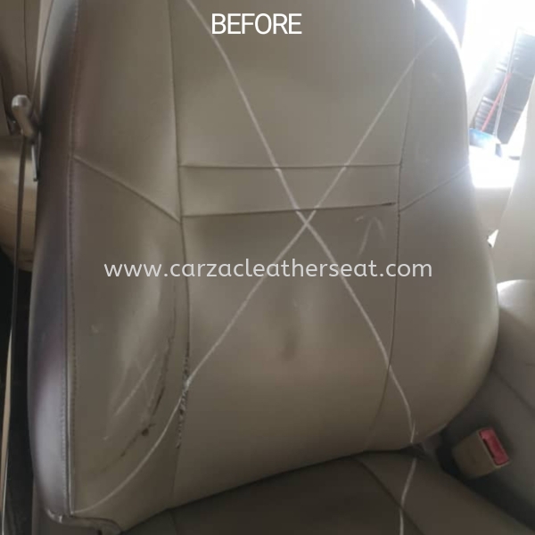 TOYOTA FORTUNER SEAT REPLACE LEATHER 