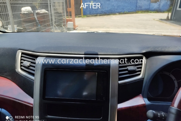 TOYOTA VELLFIRE DASHBOARD COVER REPLACE 