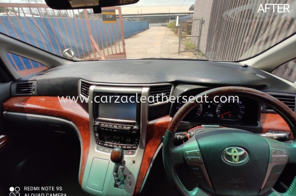 TOYOTA VELLFIRE DASHBOARD COVER REPLACE