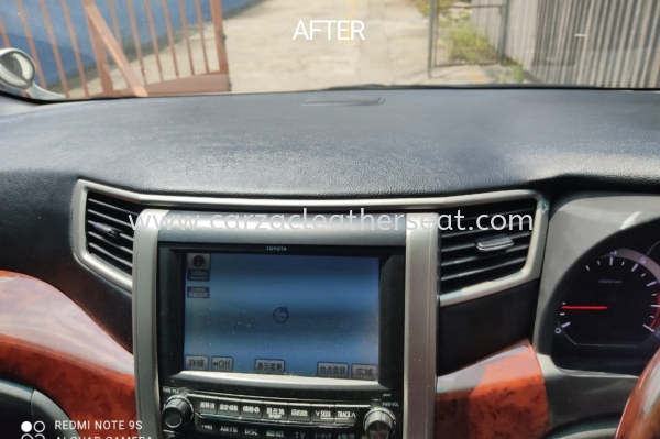 TOYOTA VELLFIRE DASHBOARD COVER REPLACE