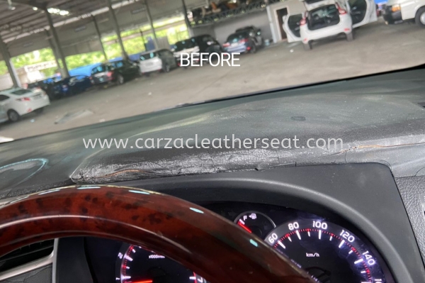 TOYOTA VELLFIRE DASHBOARD COVER REPLACE