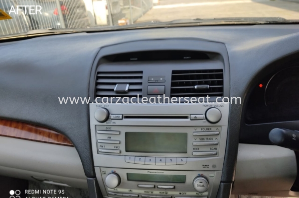 TOYOTA CAMRY DASHBOARD COVER REPLACE 