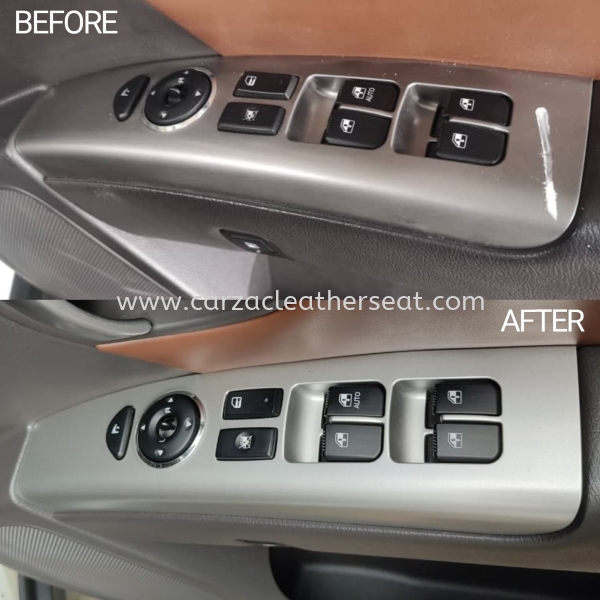 HYUNDAI SANTAFE POWER WINDOW COVER METALLIC SPRAY 